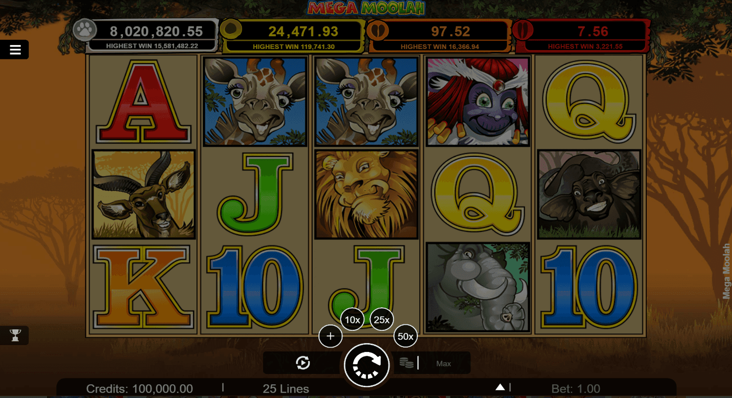 Click the autoplay button to start playing hands-free