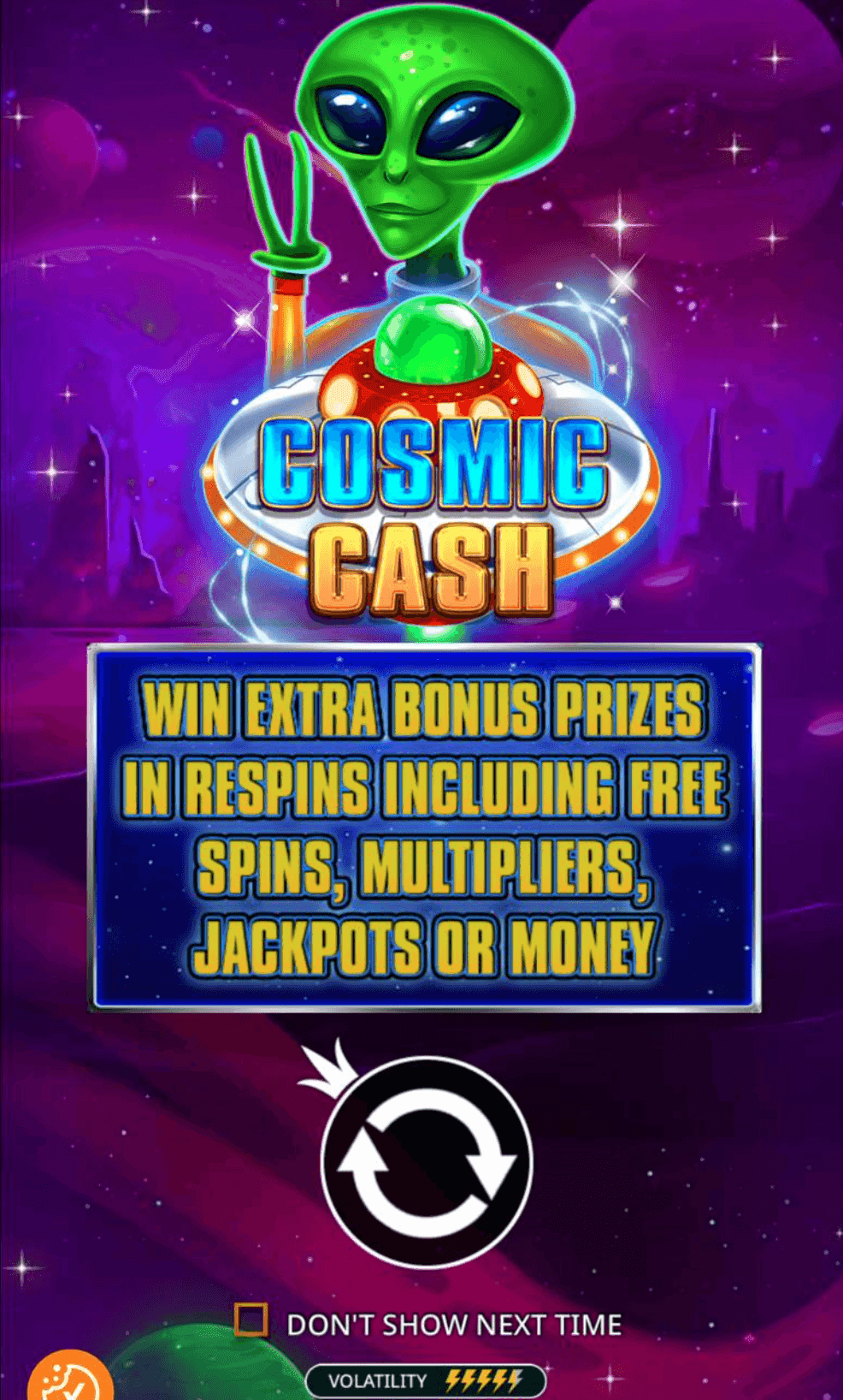 Cosmic Cash Slot Review