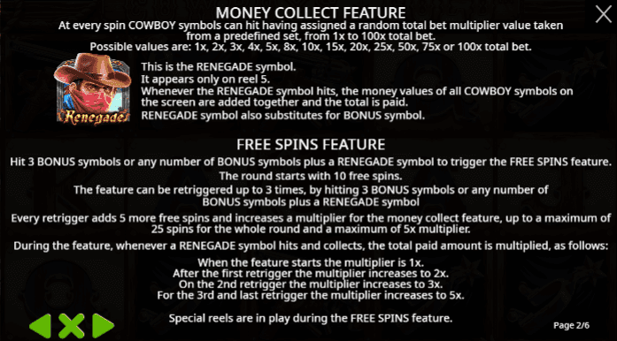 Cowboys Gold Game Rules