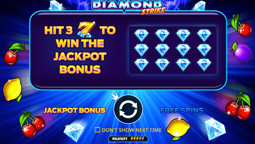 Diamond Strike Slot Demo & Review