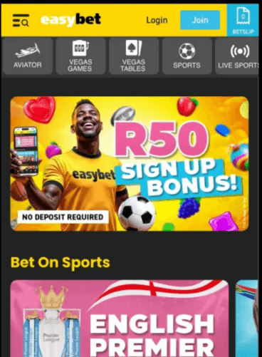 Easybet registration