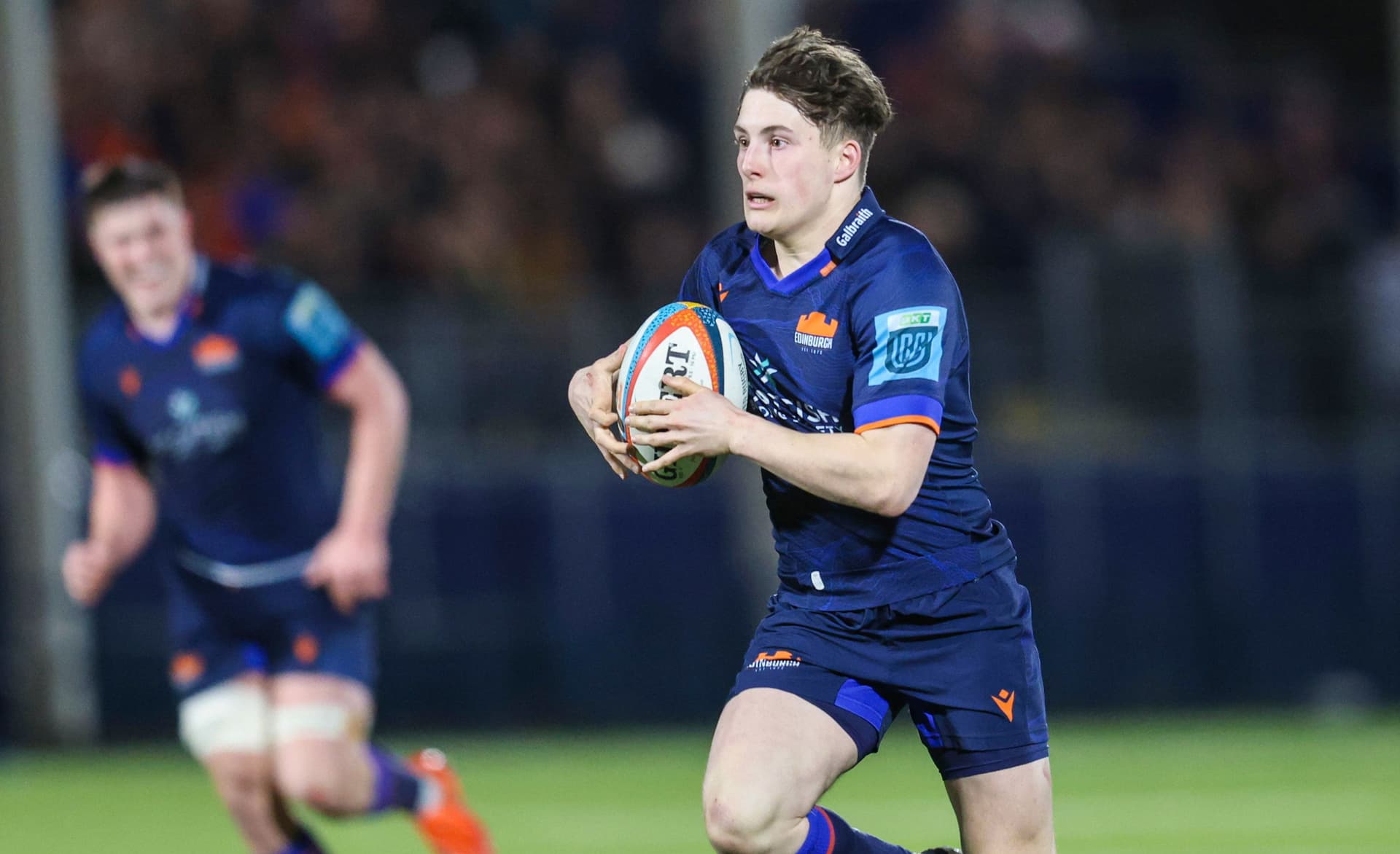 Edinburgh's Conor McAlpine in action