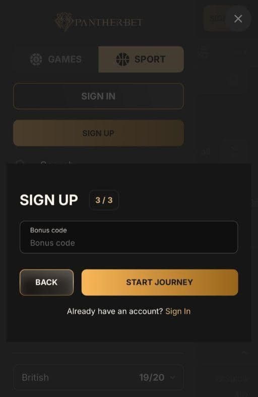 Enter the promo code if you have one and click Complete Sign Up