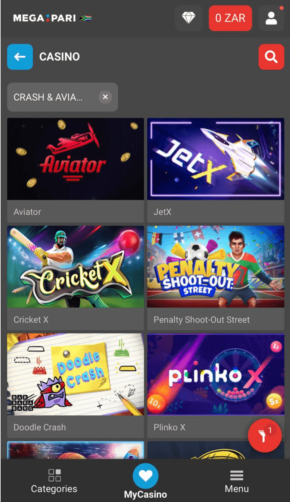 Fast-Paced Gambling for Quick Wins Megapari