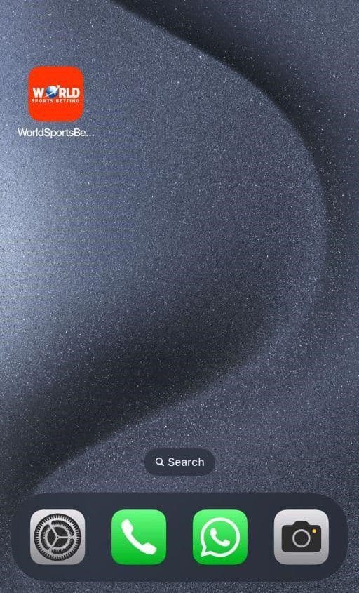 Find the WSB app on your device’s home page