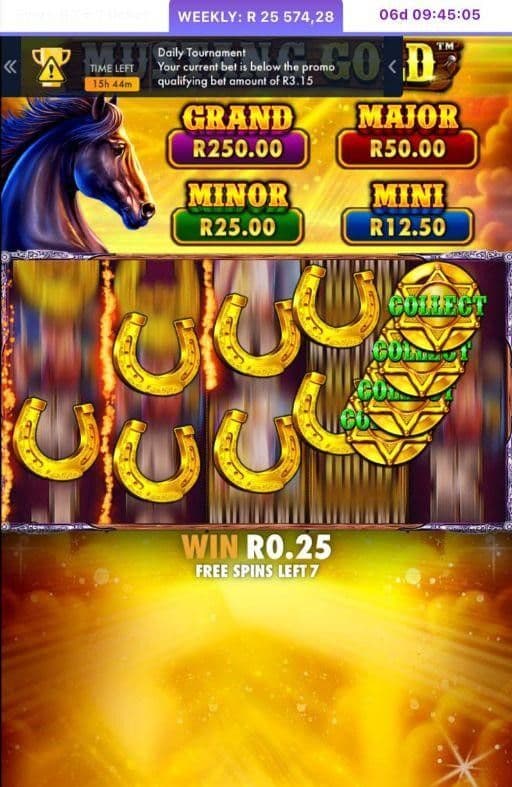 Free Spins mustang gold slot