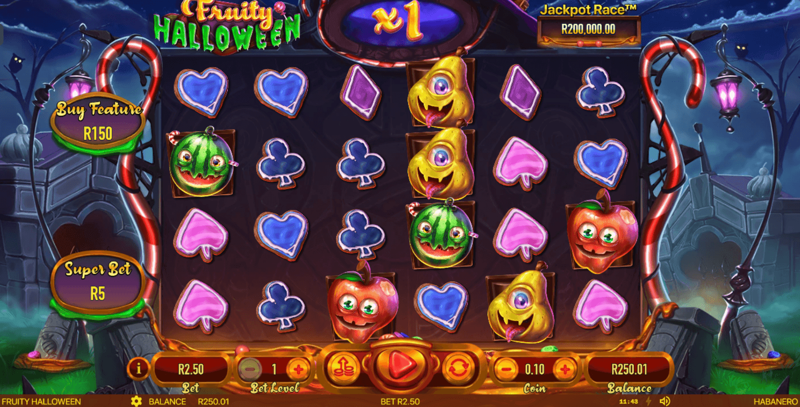 Fruity Halloween Slot Review 2025