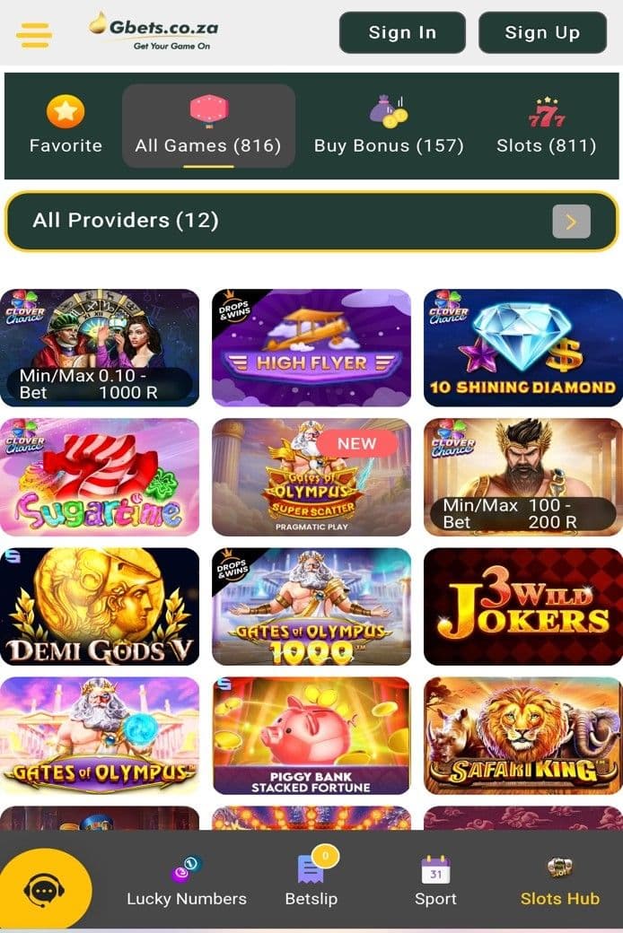 Gbets Casino Review