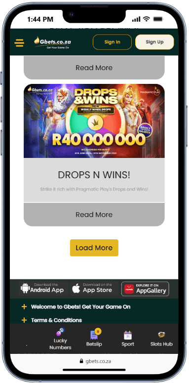 Gbets Mobile App Registration Guide