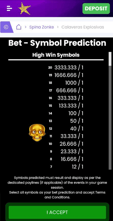 Head over to the casino lobby, Spina Zonke