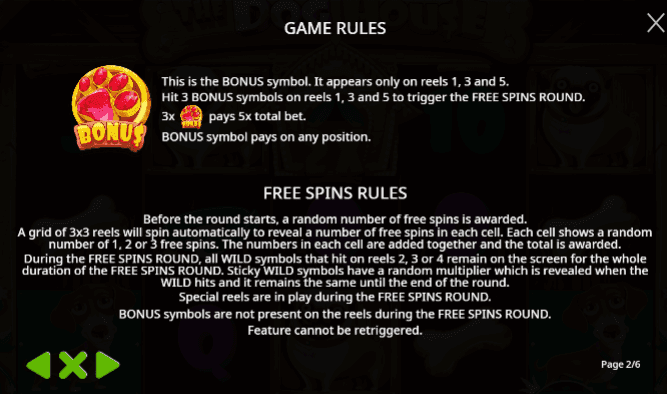 Head over to the slot section and look for The Dog House slot