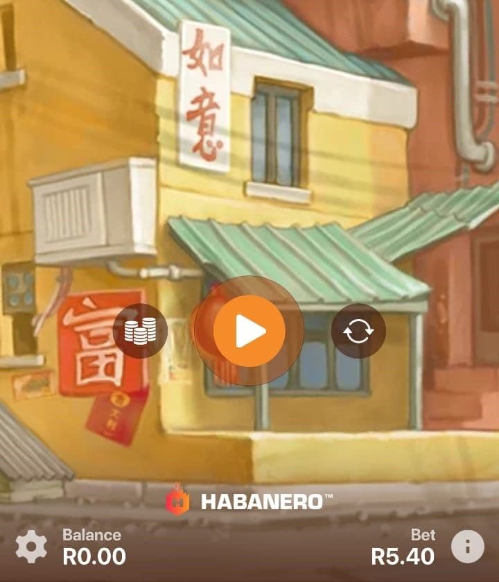 Hit the Spin button to rotate the reels