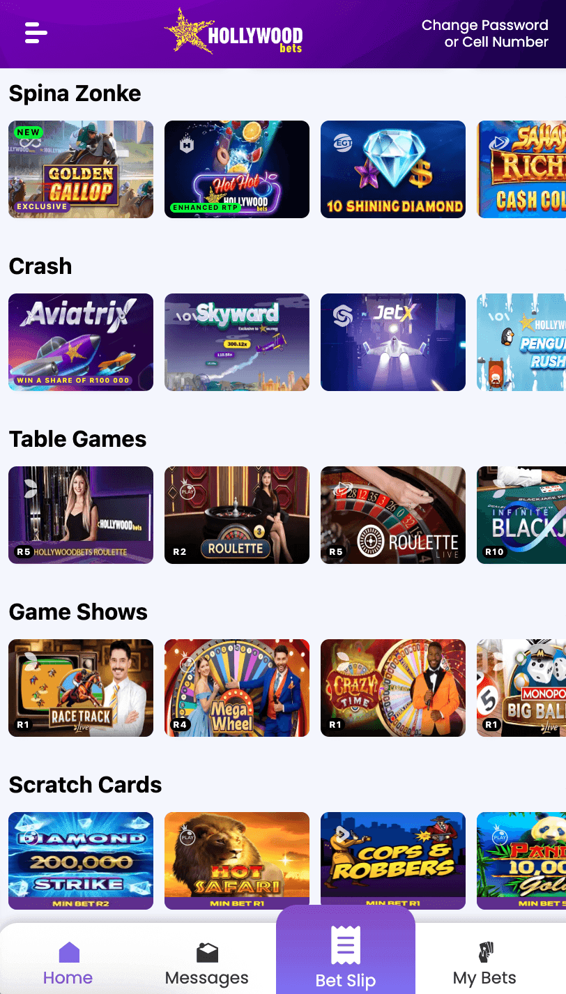Hollywoodbets - Fastest Loading Games.png
