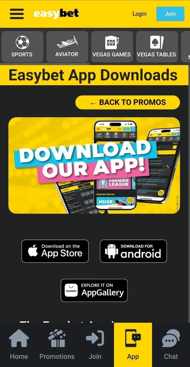 How to Download the Easybet App