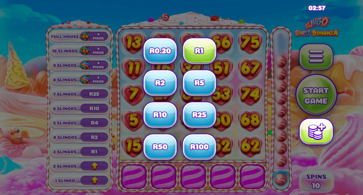 Slingo Online in South Africa Playing Guide