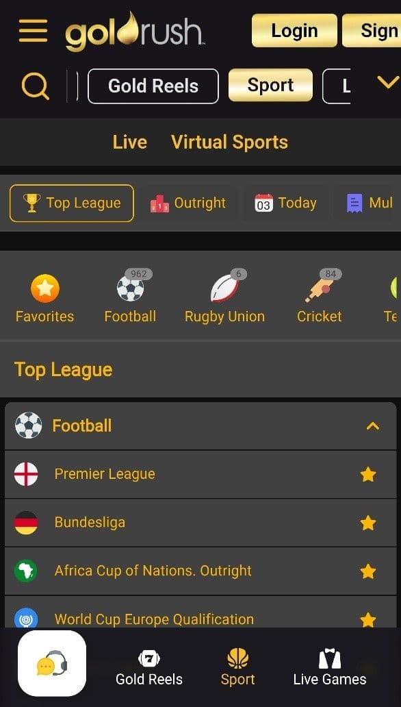 How to Sign Up at Goldrush