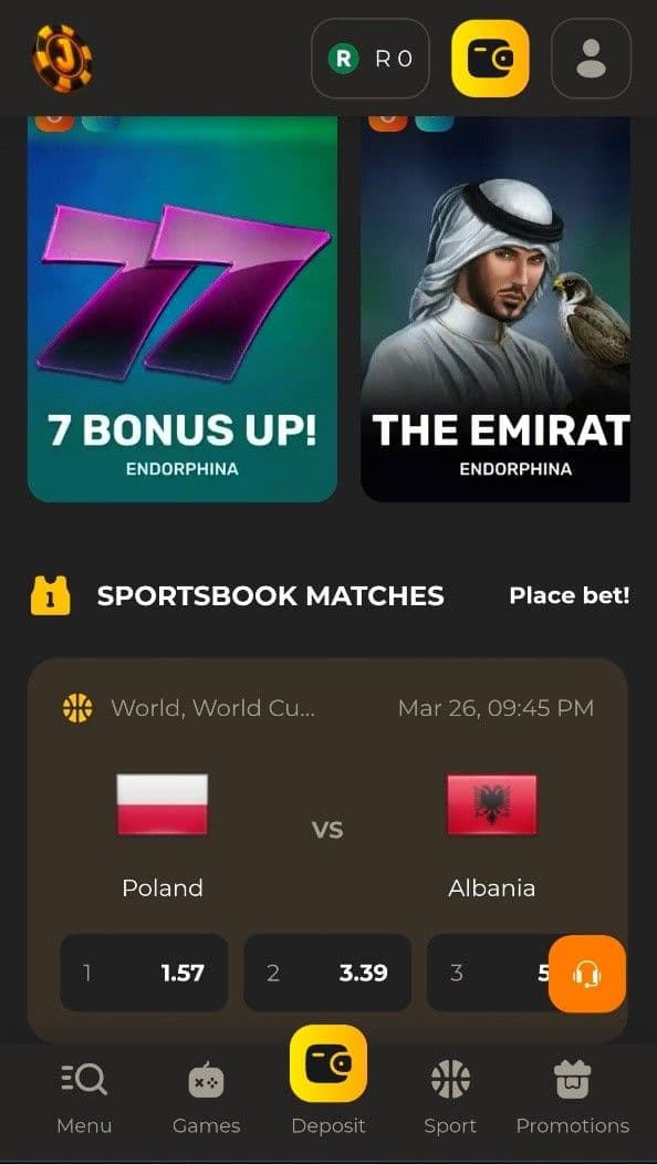 Jabula Bets Mobile Experience