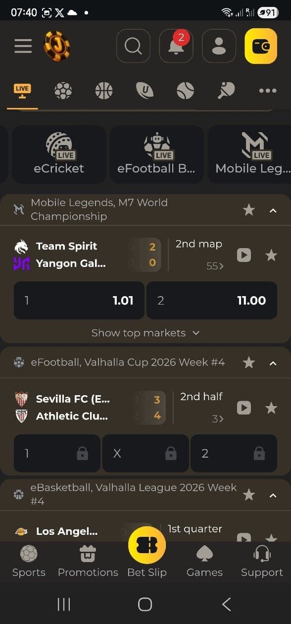 Jabula Bets Sports Betting Odds