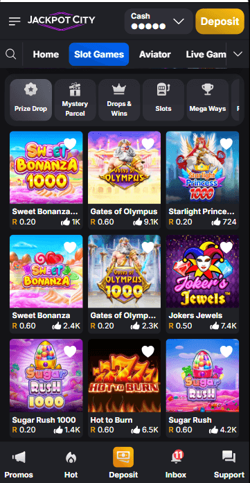 Jackpot City Casino Drops and Wins Offer.png