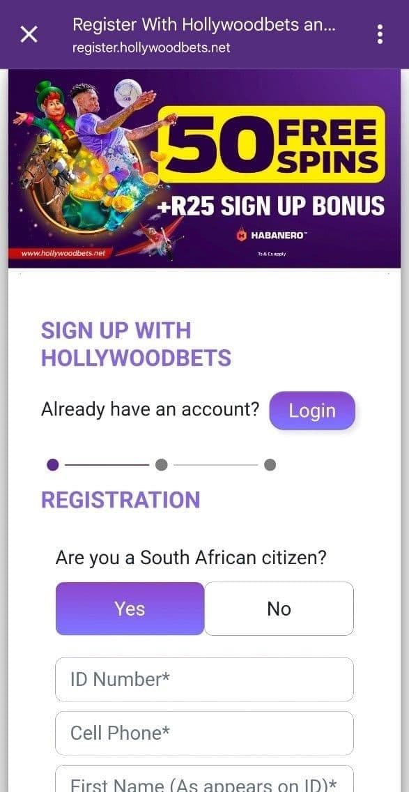Join your favourite casino by clicking Register Sign Up