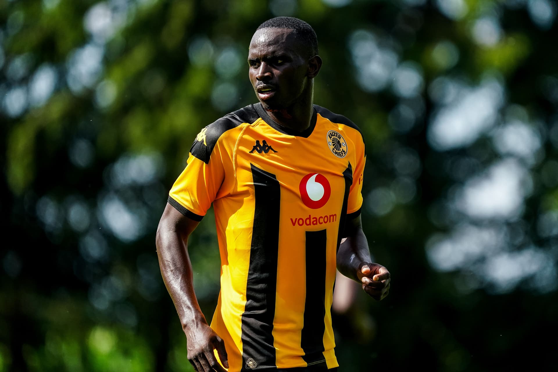 Kaizer Chiefs player Flavio Da Silva looks on during the Pre-Season Friendly match between FC Utrecht and Kaizer Chiefs