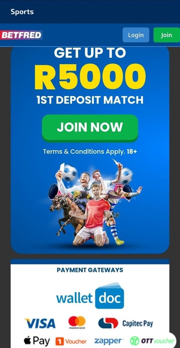 Key Features of the Betfred App