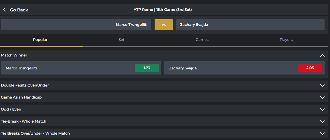 Live Betting & Streaming Swifty sports