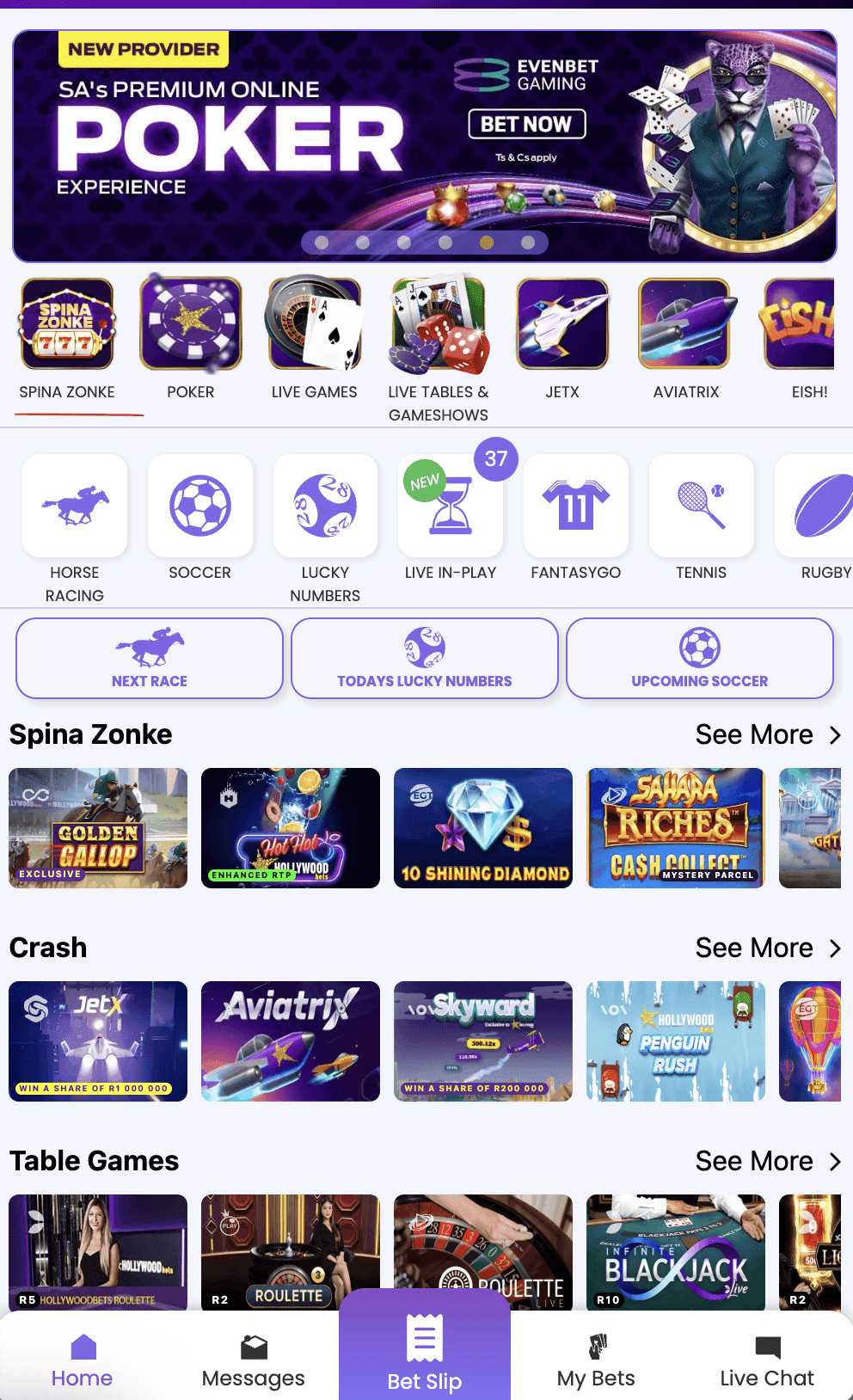 Hollywoodbets Spina Zonke Log in Guide