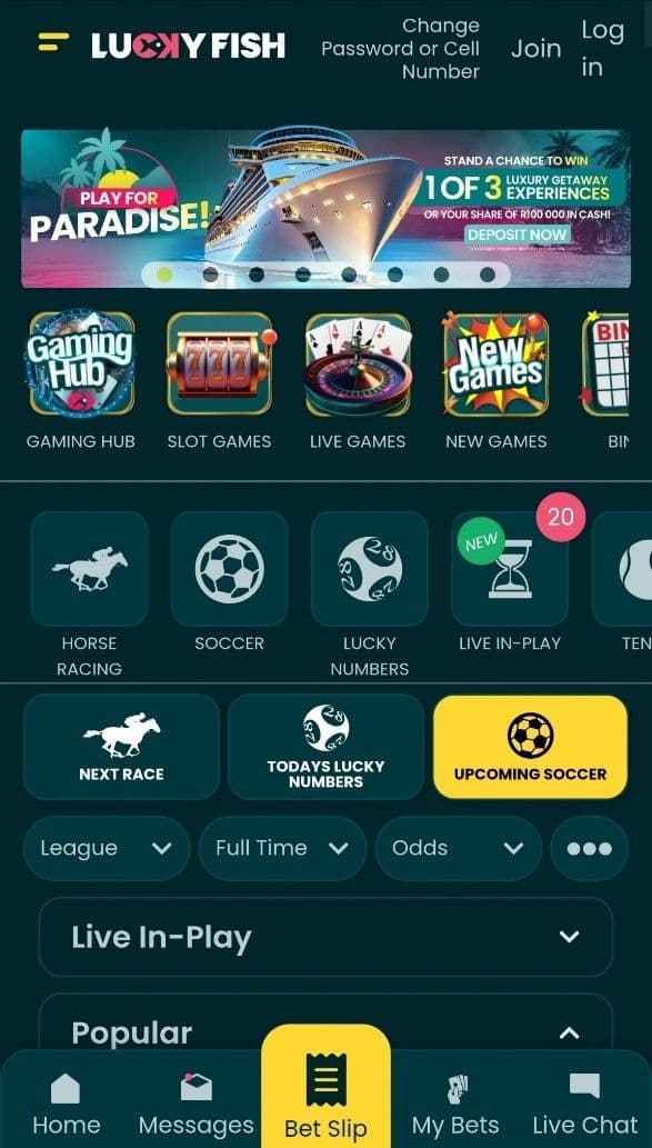 Lucky Fish Registration