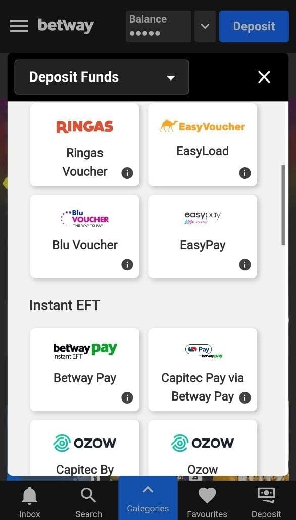 Make sure you check out the available welcome bonus