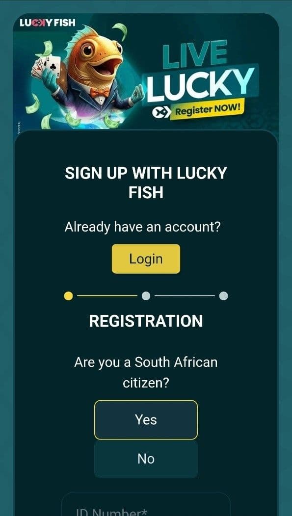 Make your way to the Lucky Fist website