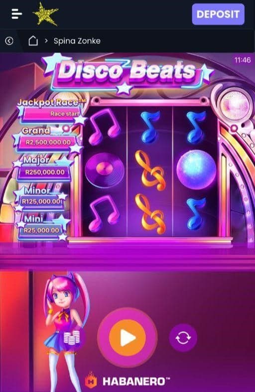 Mobile Play Experience Disco beats