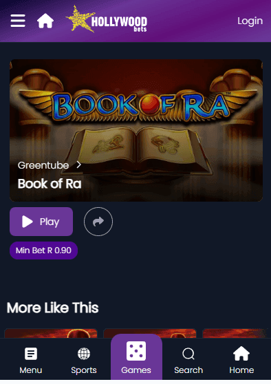 Mobile Play Experience book of ra