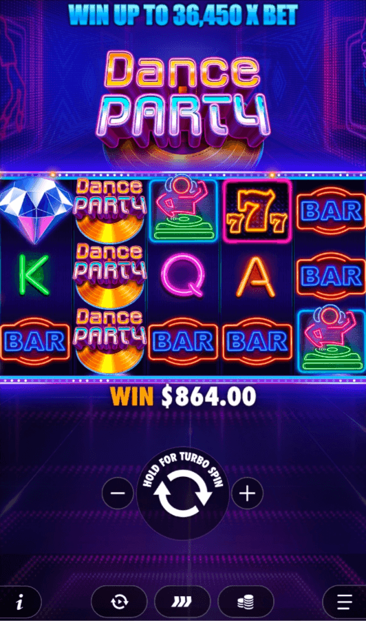 Mobile Play Experience dance party