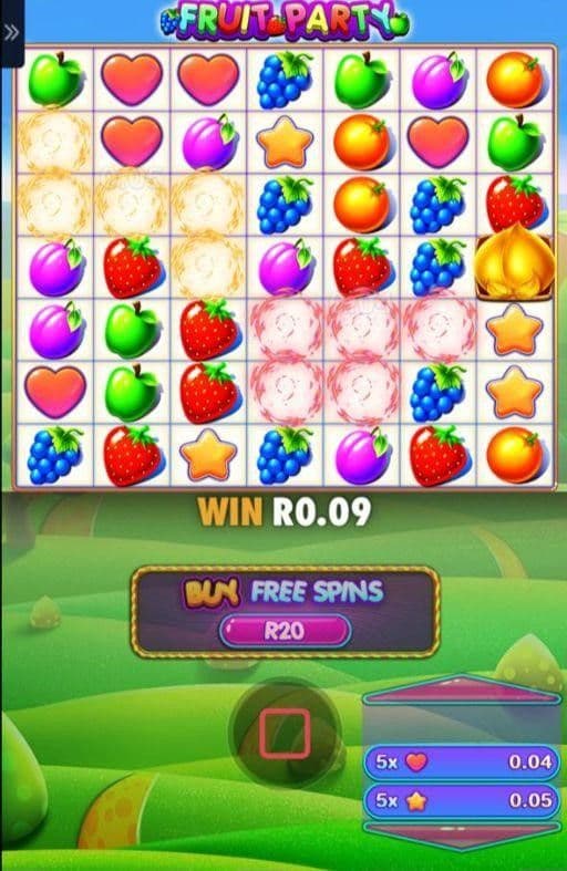 Mobile Play Experience fruity party