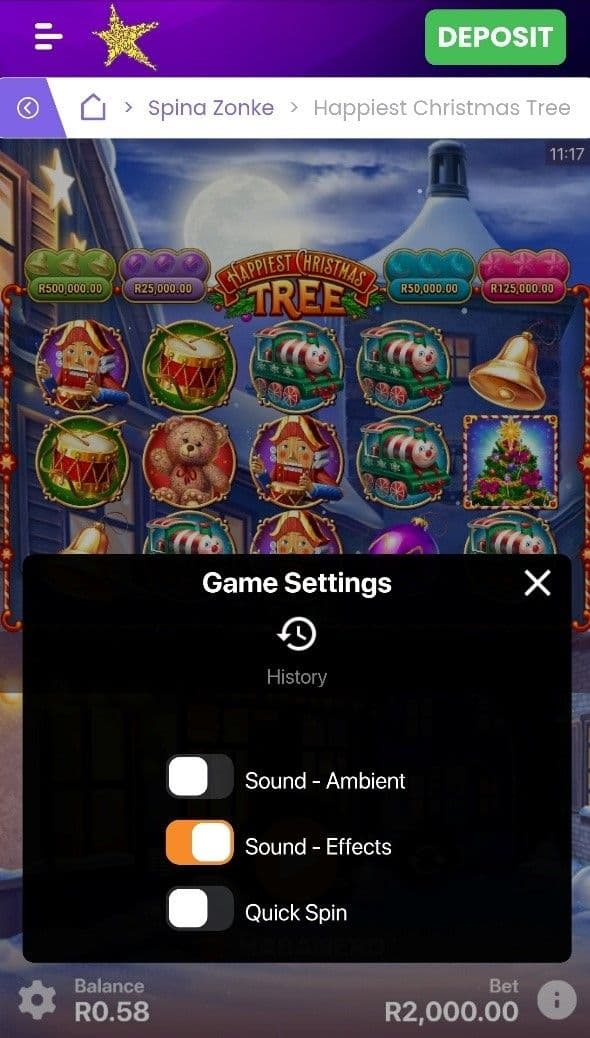 Mobile Play Experience happiest christmas