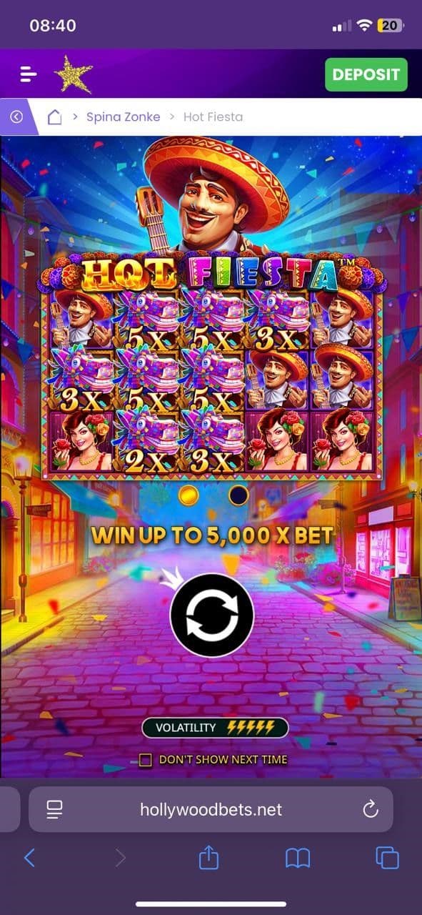 Mobile Play Experience hot fiesta