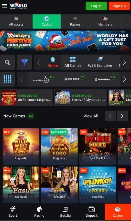 Navigate to the WSB via your web browser