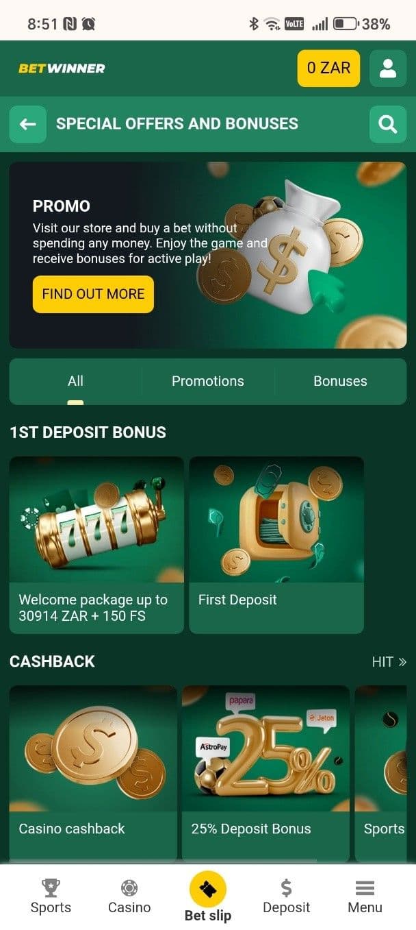 Other BetWinner Promotional Offers