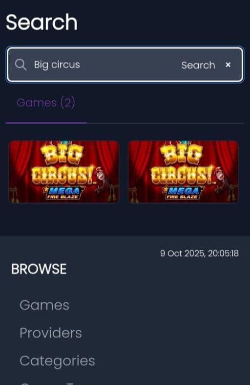 Big Circus Slot for Real Money Playing Guide