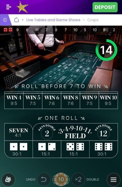 Live Dealer Craps in South Africa Playing Guide