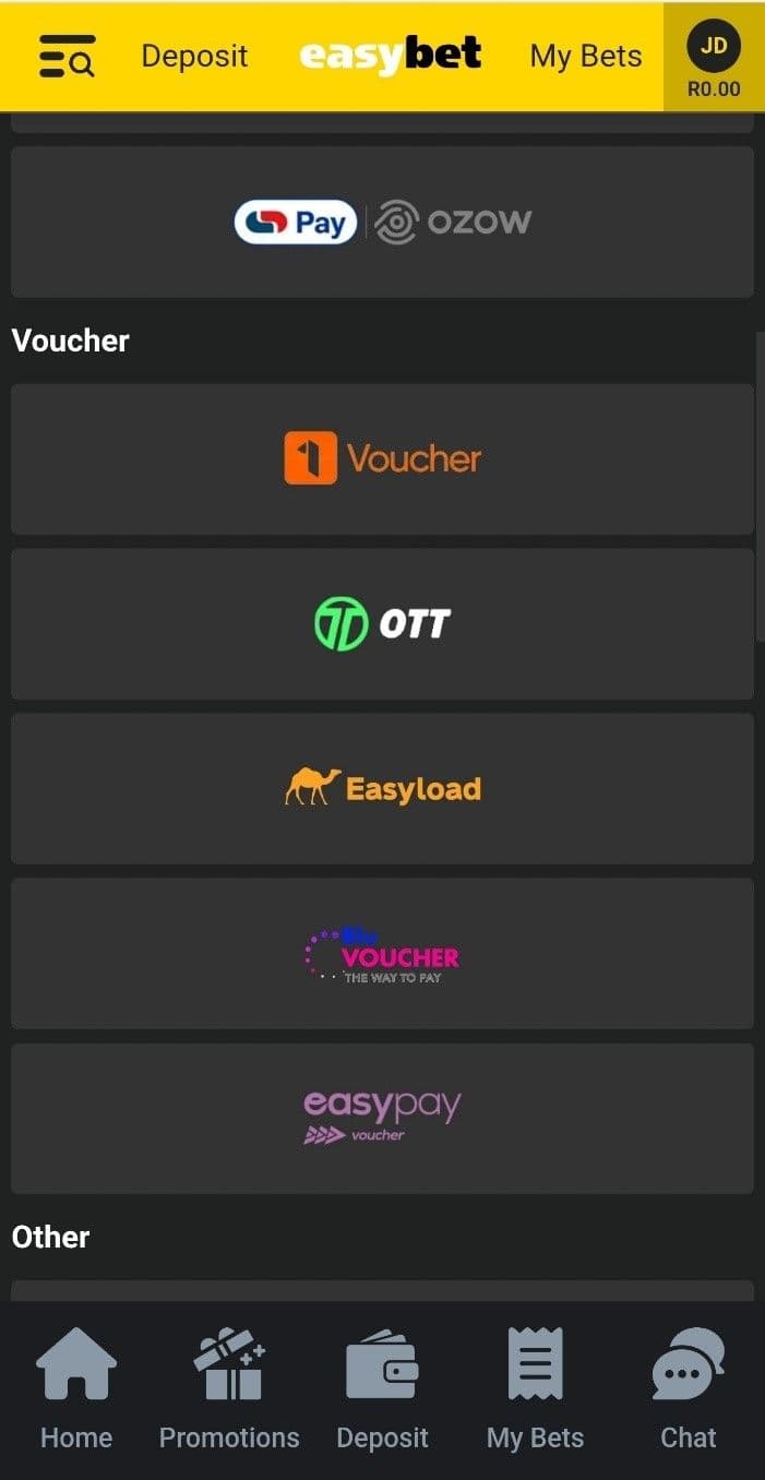 Preferred deposit method