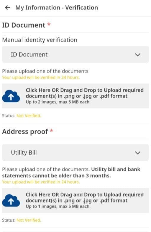 Provide a copy of your SA ID