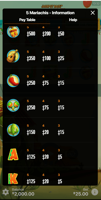 Regular Symbols 5 mariachis