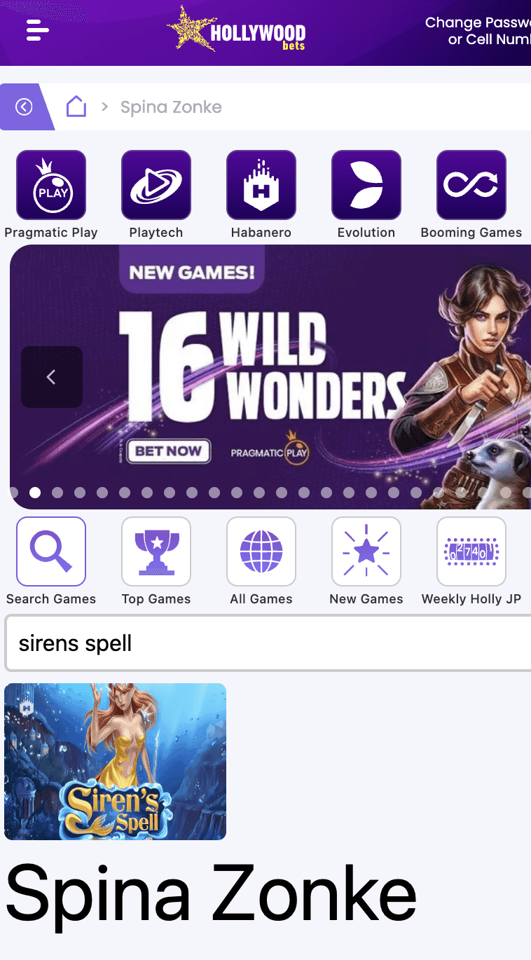 Search for Siren’s Spell