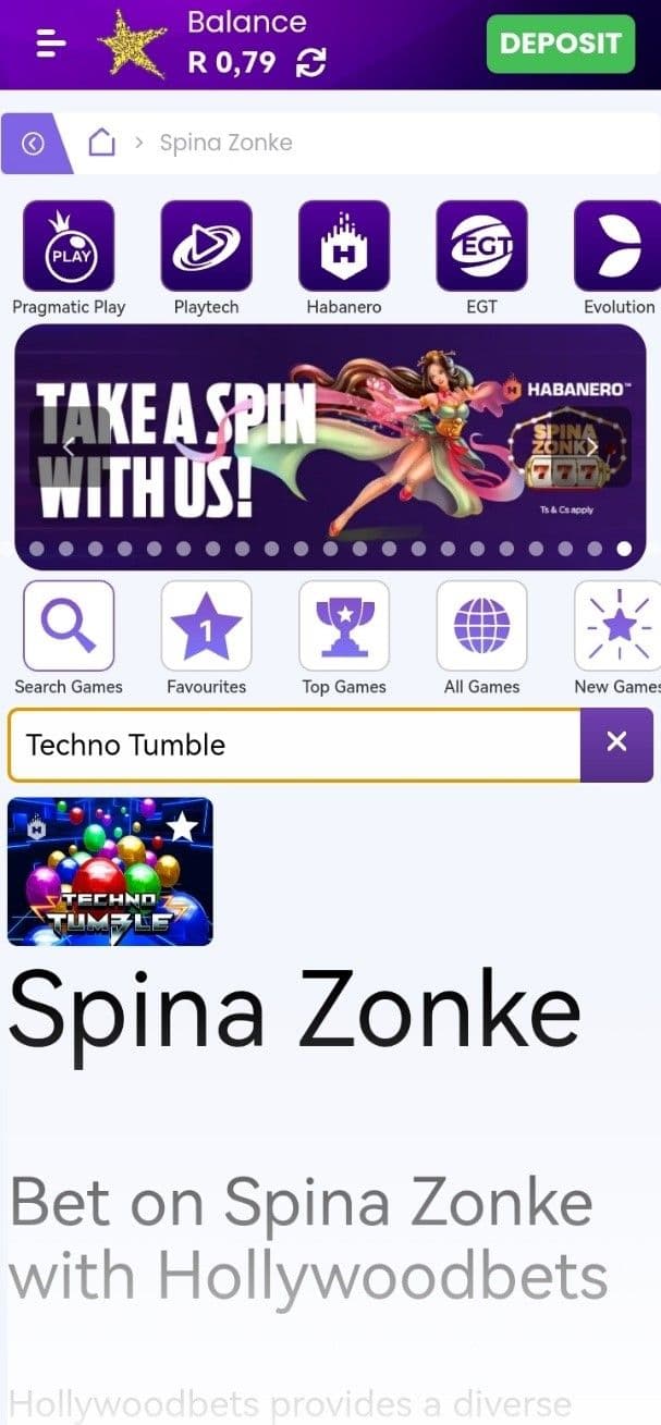 Search for Techno Tumble.