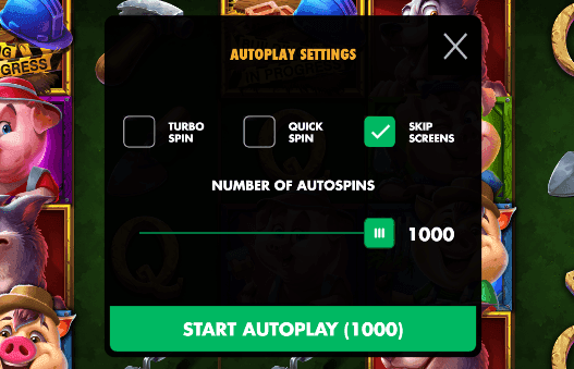 Some players prefer to use auto spin greedy wolf