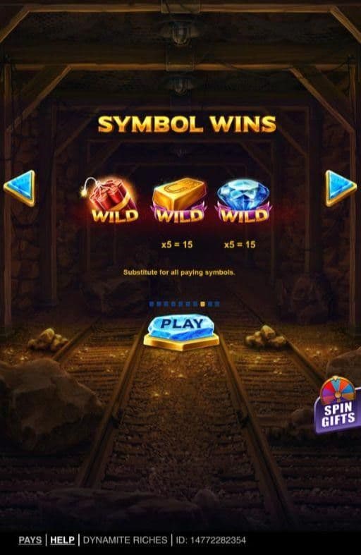 Special Symbols dynamite riches