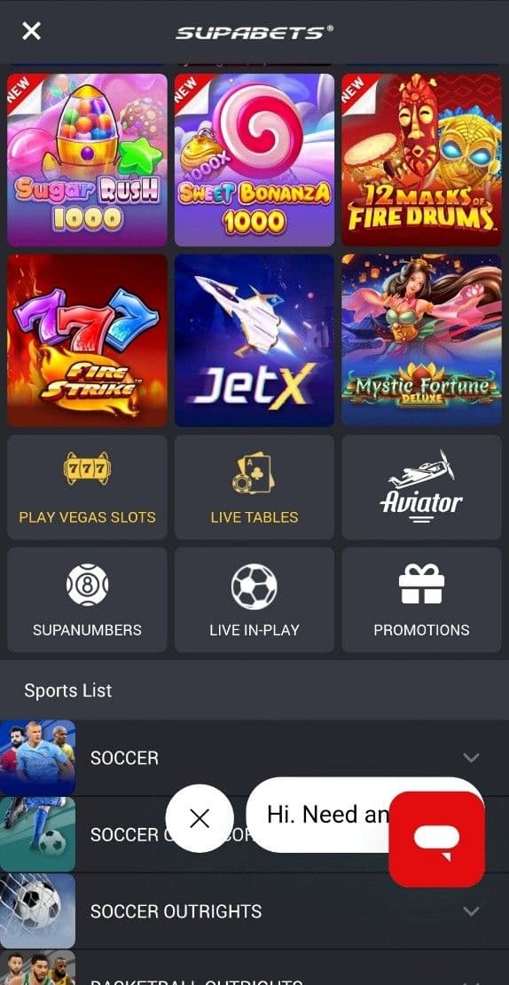 Supabets Mobile App Registration Guide