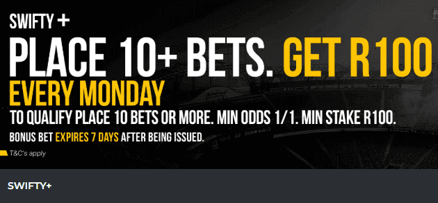 Swifty Sports Betting Promotions